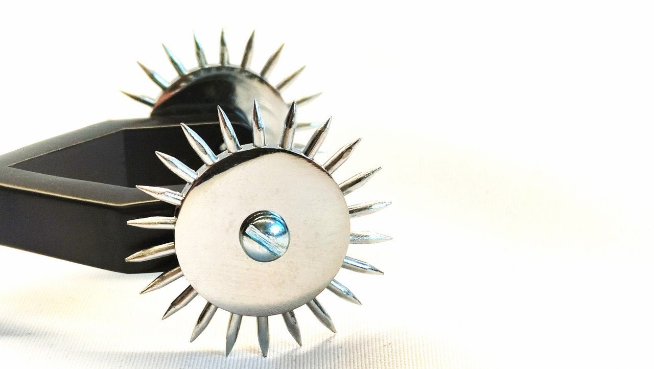 Dubbele pinwheel met 1 radje zwart - SM - speeltjes