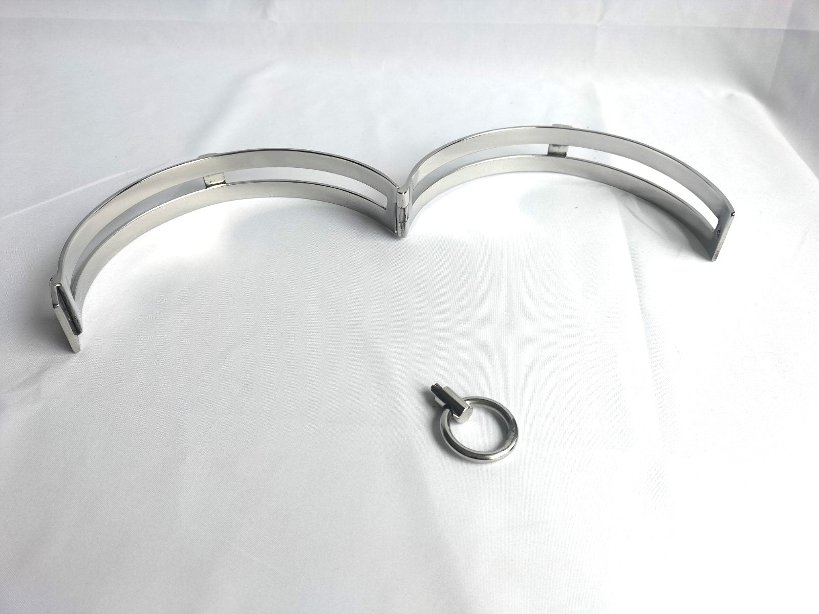 Dubbele RVS collar (diverse maten) - SM - speeltjes