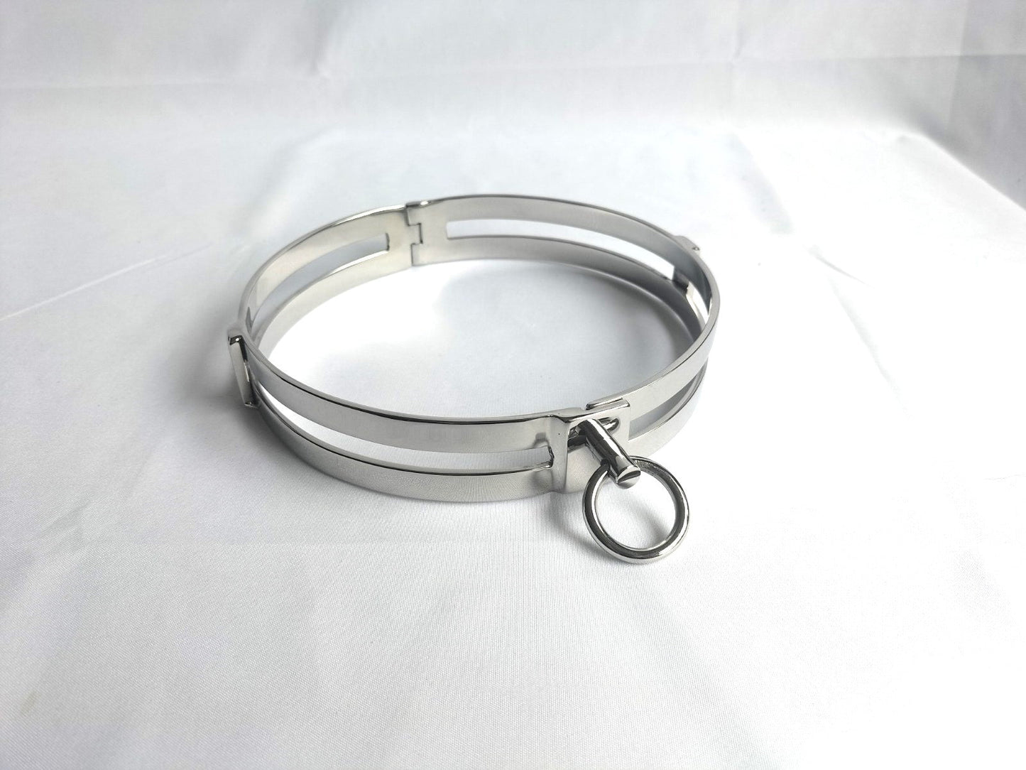 Dubbele RVS collar (diverse maten) - SM - speeltjes