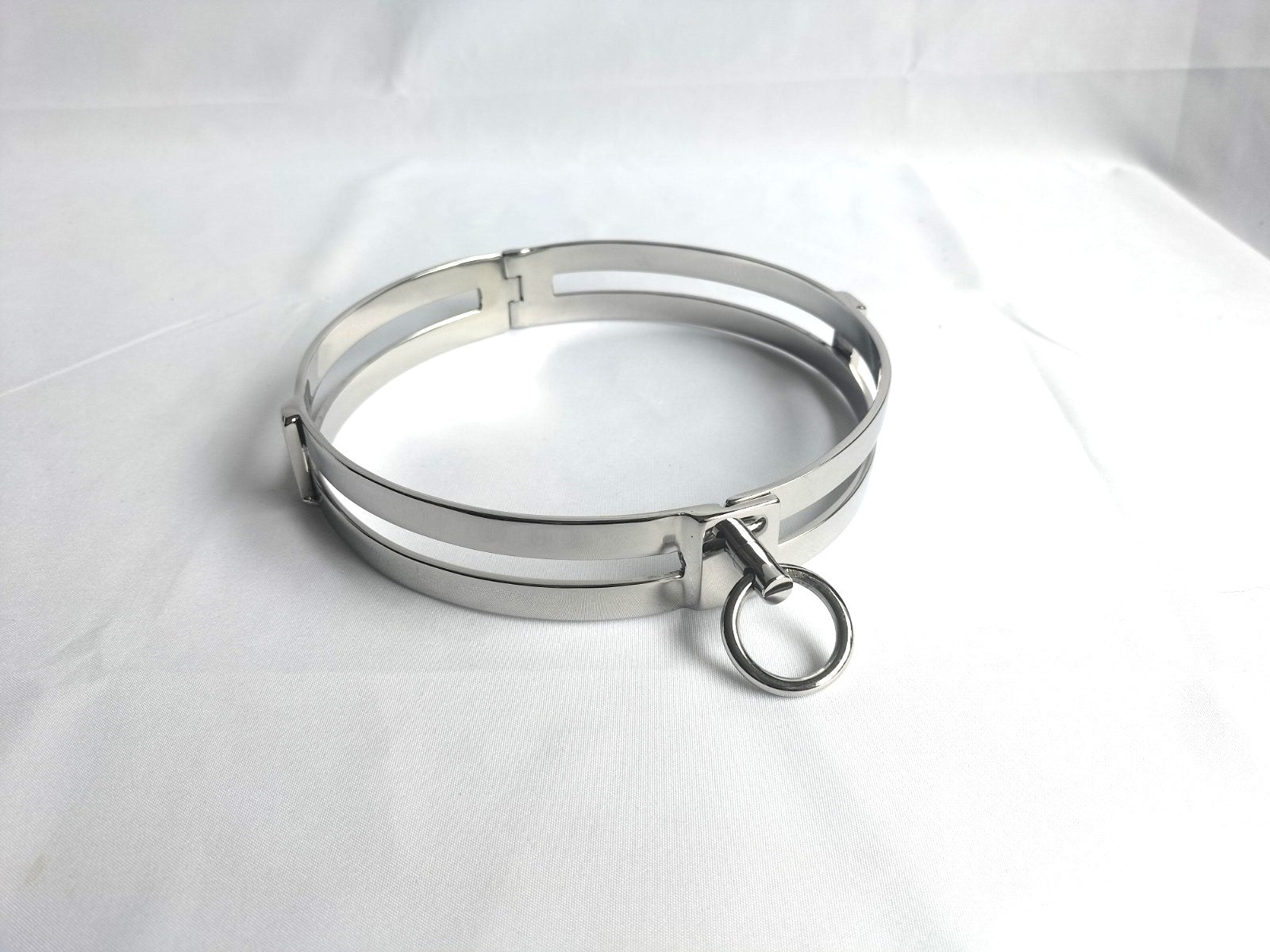 Dubbele RVS collar (diverse maten) - SM - speeltjes