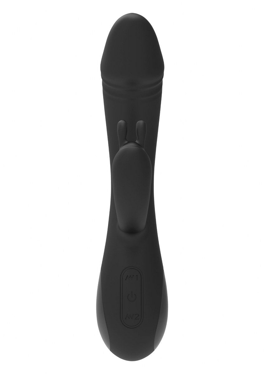E-Stim Rabbit Vibrator - Oplaadbare Siliconen Electro & Vibratie Stimulator - Rabbit Vibrator - SM-speeltjes