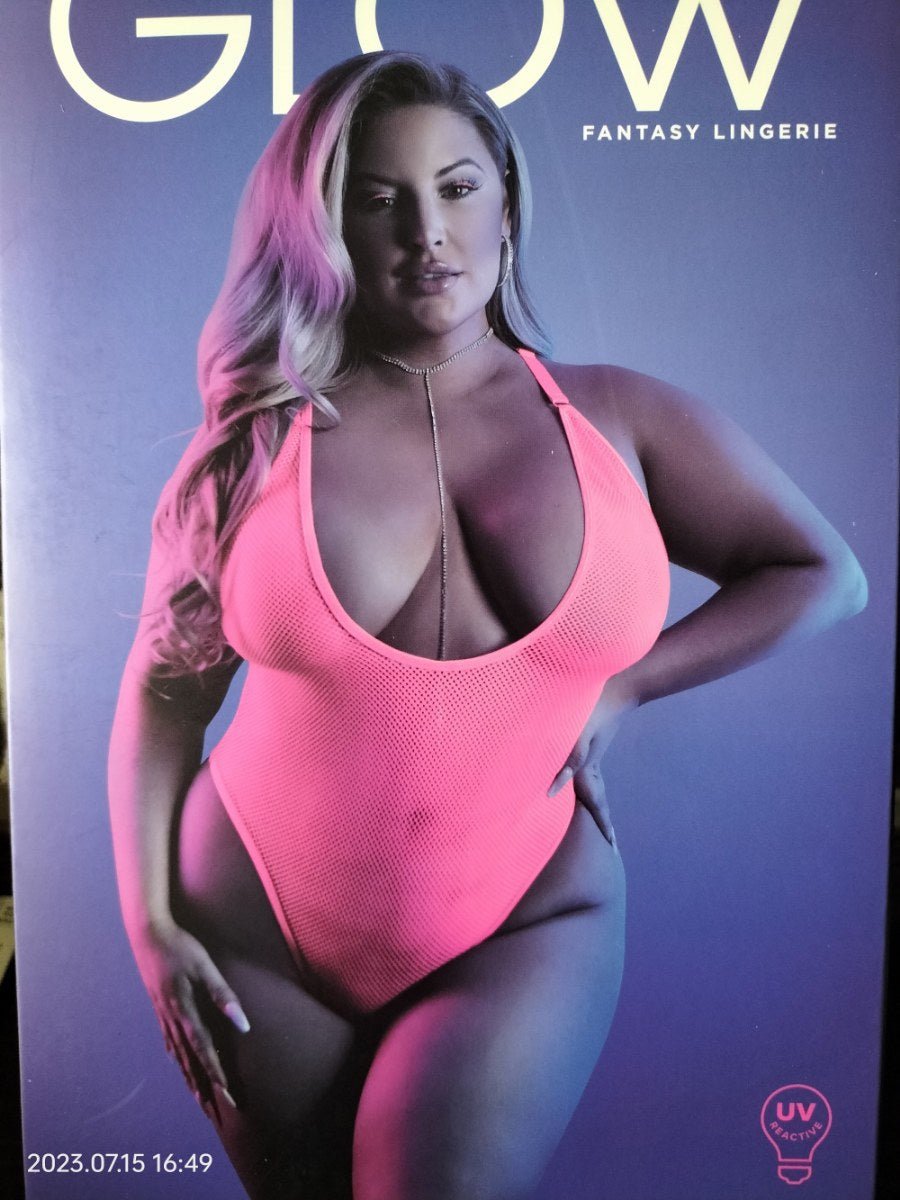 ELECTRIC HAZE Body - Neon roze Queen size - SM - speeltjes