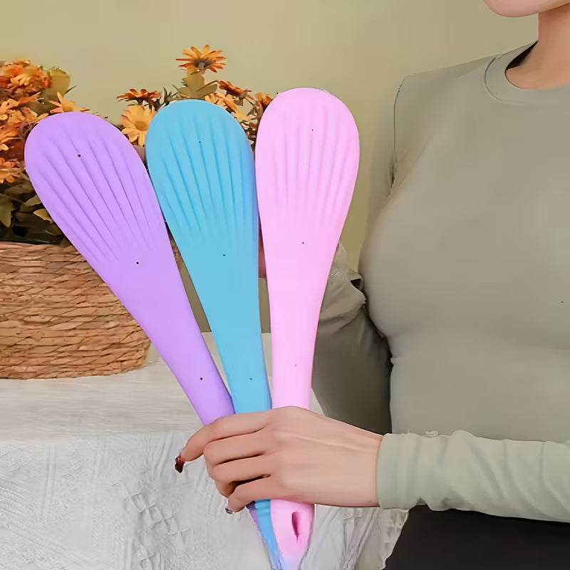 Palette en silicone 3 couleurs - Jouet d'impact pour fessée et jeux d'impact