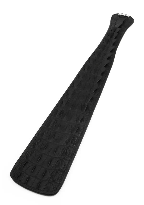 FEROS Croc-Embossed Paddle – Microfiber Spanking Paddle 48,5 cm - PU-leren spanking paddle - SM-speeltjes