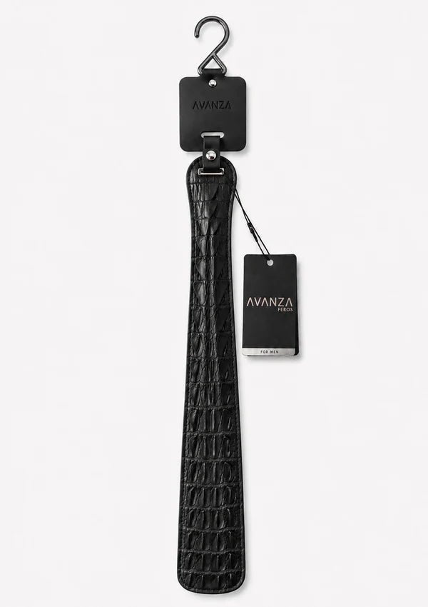 FEROS Croc-Embossed Paddle – Microfiber Spanking Paddle 48,5 cm - PU-leren spanking paddle - SM-speeltjes