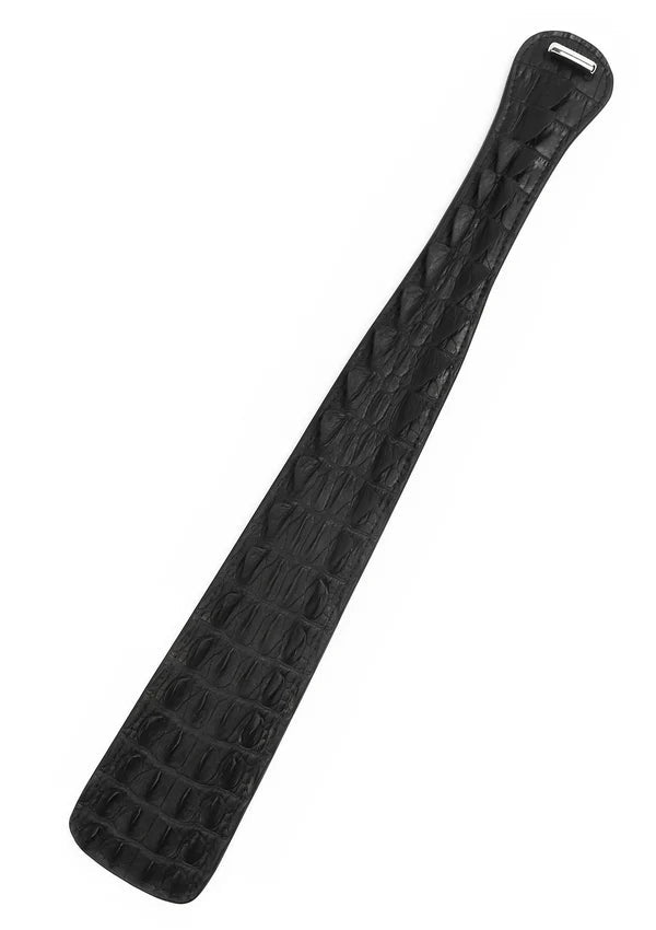 FEROS Croc-Embossed Paddle – Microfiber Spanking Paddle 48,5 cm - PU-leren spanking paddle - SM-speeltjes