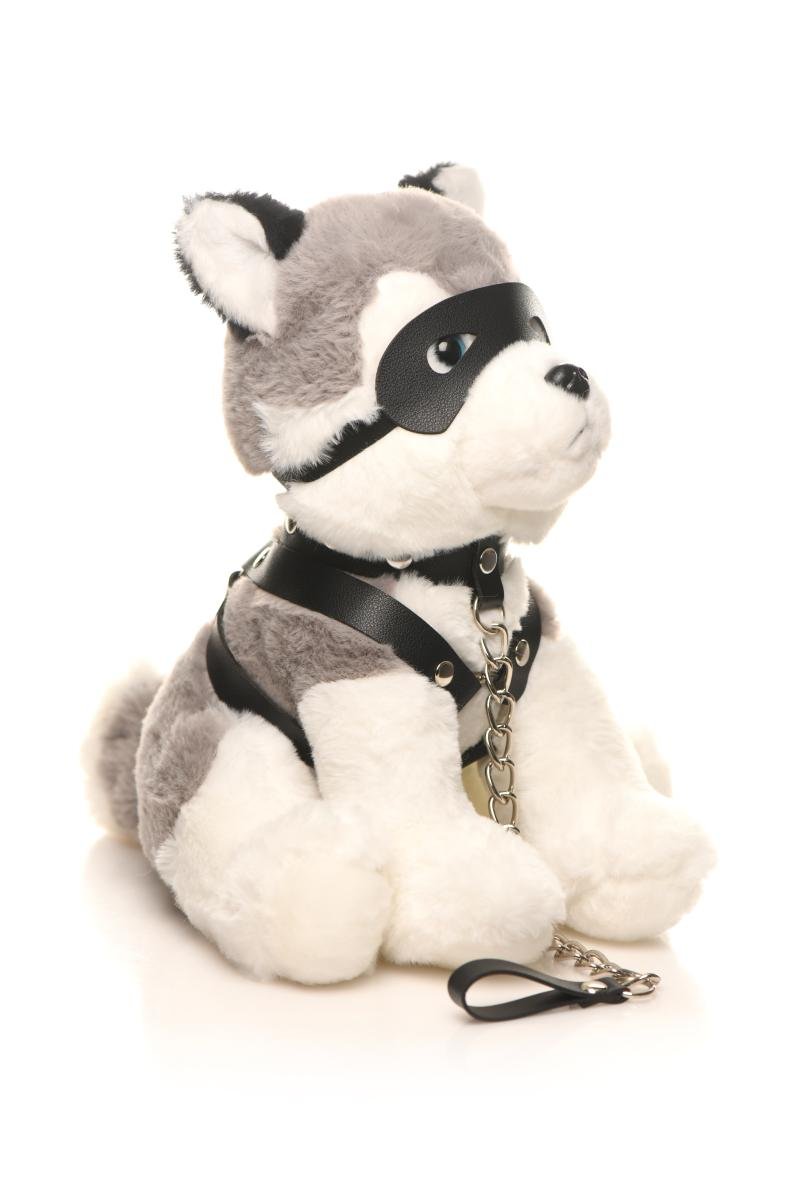deze-pluche-puppy-in-bdsm-toy-stijl-met-masker-en-harnas-is-een-heel leuk-item-voor-puppy-play-liefhebbers-1