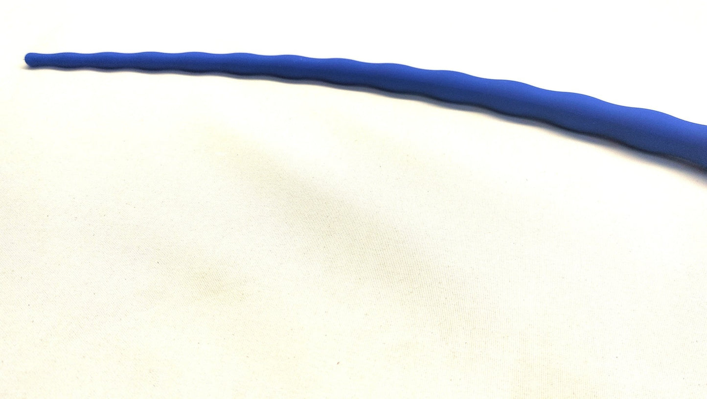 Flexibele BDSM zweep gemaakt van siliconen (zwart, rood of blauw) - SM - speeltjes