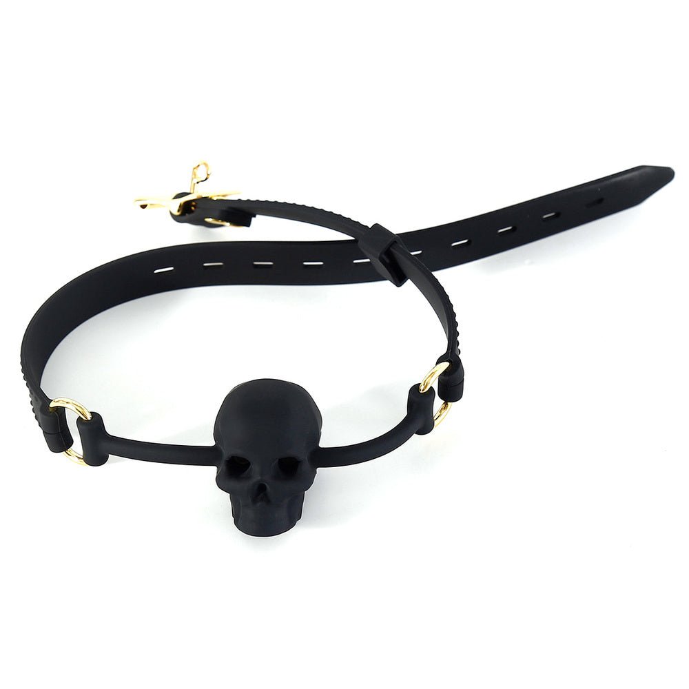 Gagball met skull (diverse kleuren) - SM - speeltjes