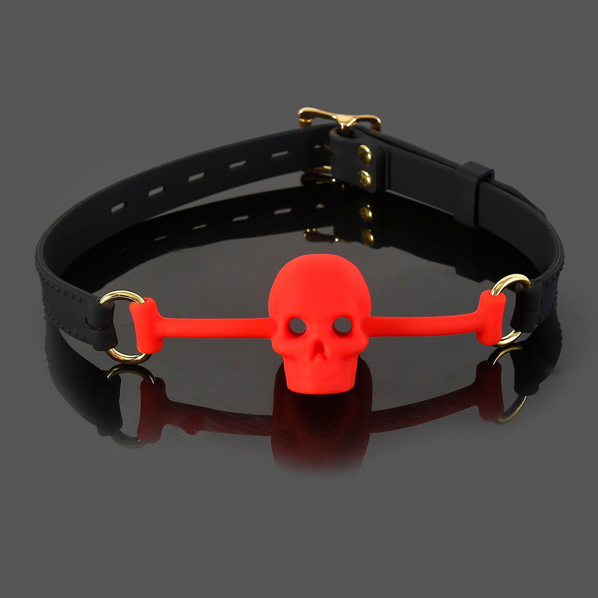 Gagball met skull (diverse kleuren) - SM - speeltjes