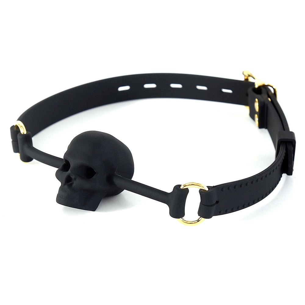 Gagball met skull (diverse kleuren) - SM - speeltjes