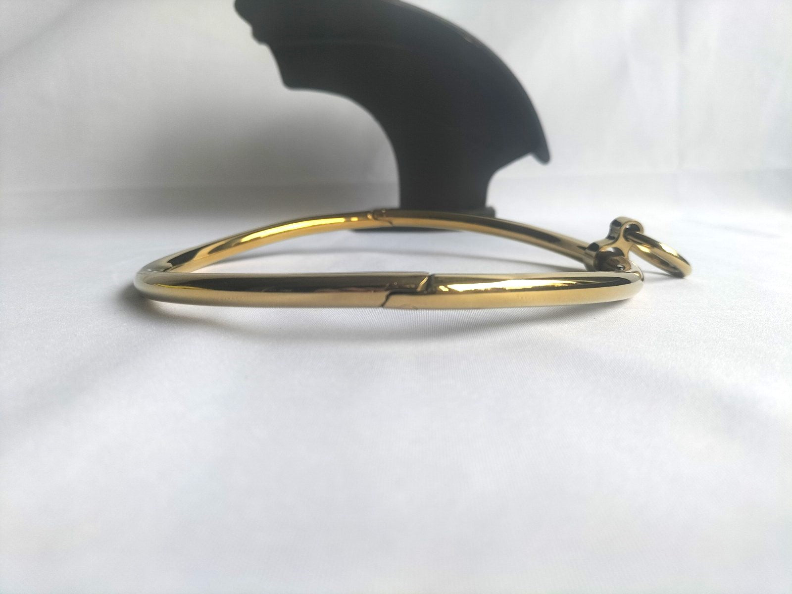 Gebogen RVS collar (diverse maten en kleuren) - SM - speeltjes