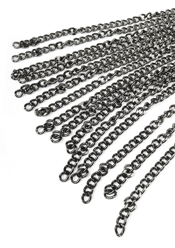 Genuine Leather Chain Whip – Zware Kettingzweep 61 cm - Kettingzweep - SM-speeltjes