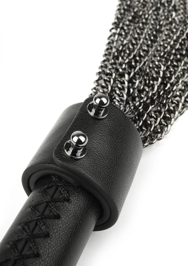 Genuine Leather Chain Whip – Zware Kettingzweep 61 cm - Kettingzweep - SM-speeltjes