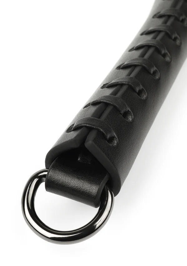 Genuine Leather Slapper II – Leren Slapper met Veterdetails 34 cm - Leren slapper - SM-speeltjes