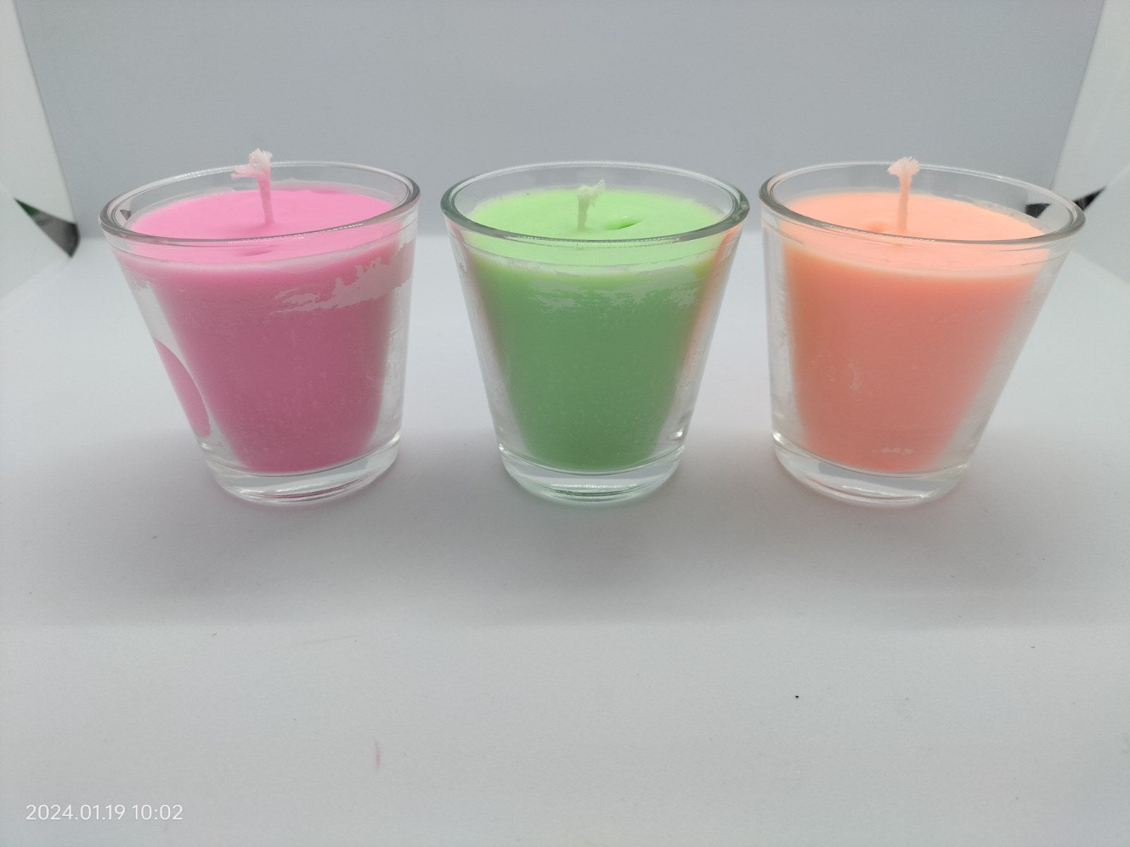 Gietkaars fluo diverse kleuren - SM - speeltjes