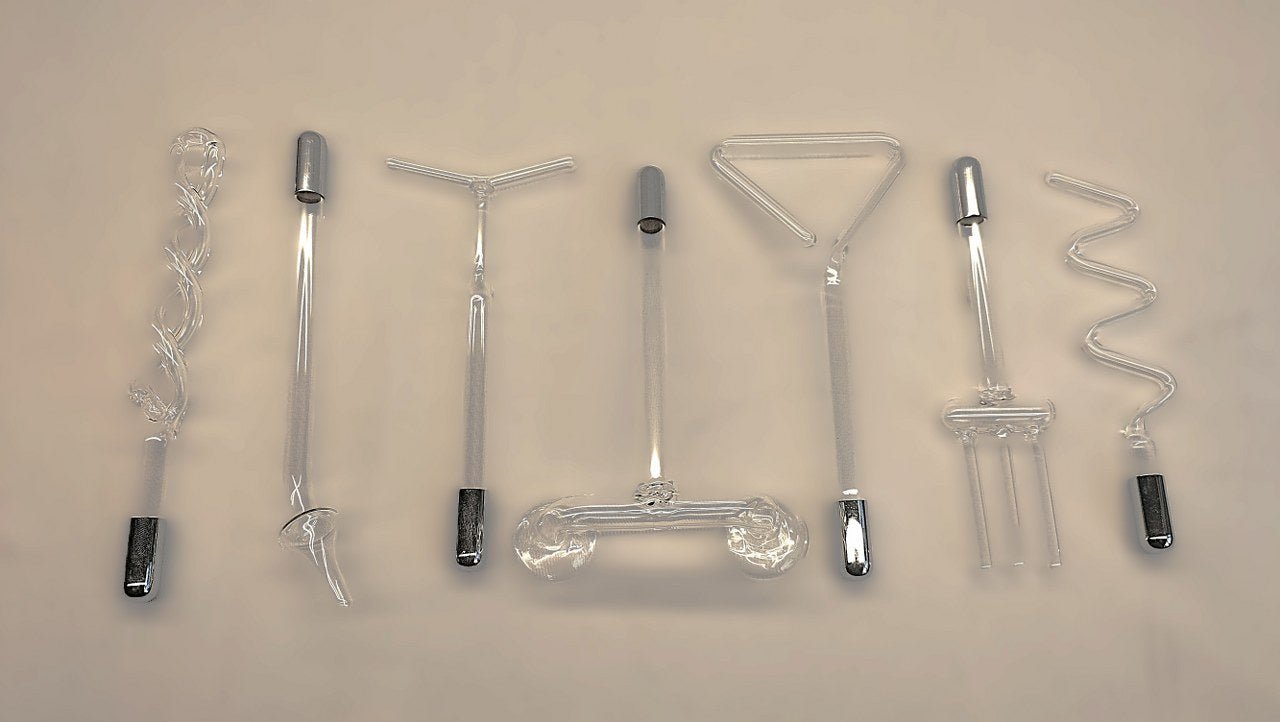 Glazen Buisjes voor Violet Wand & Neon Wand - 12 Modellen - Electro Play Accessoires - SM - speeltjes