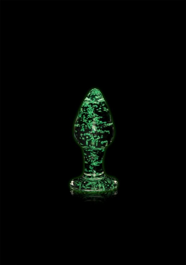Glow in the dark buttplug ( 3 sizes) - SM - speeltjes