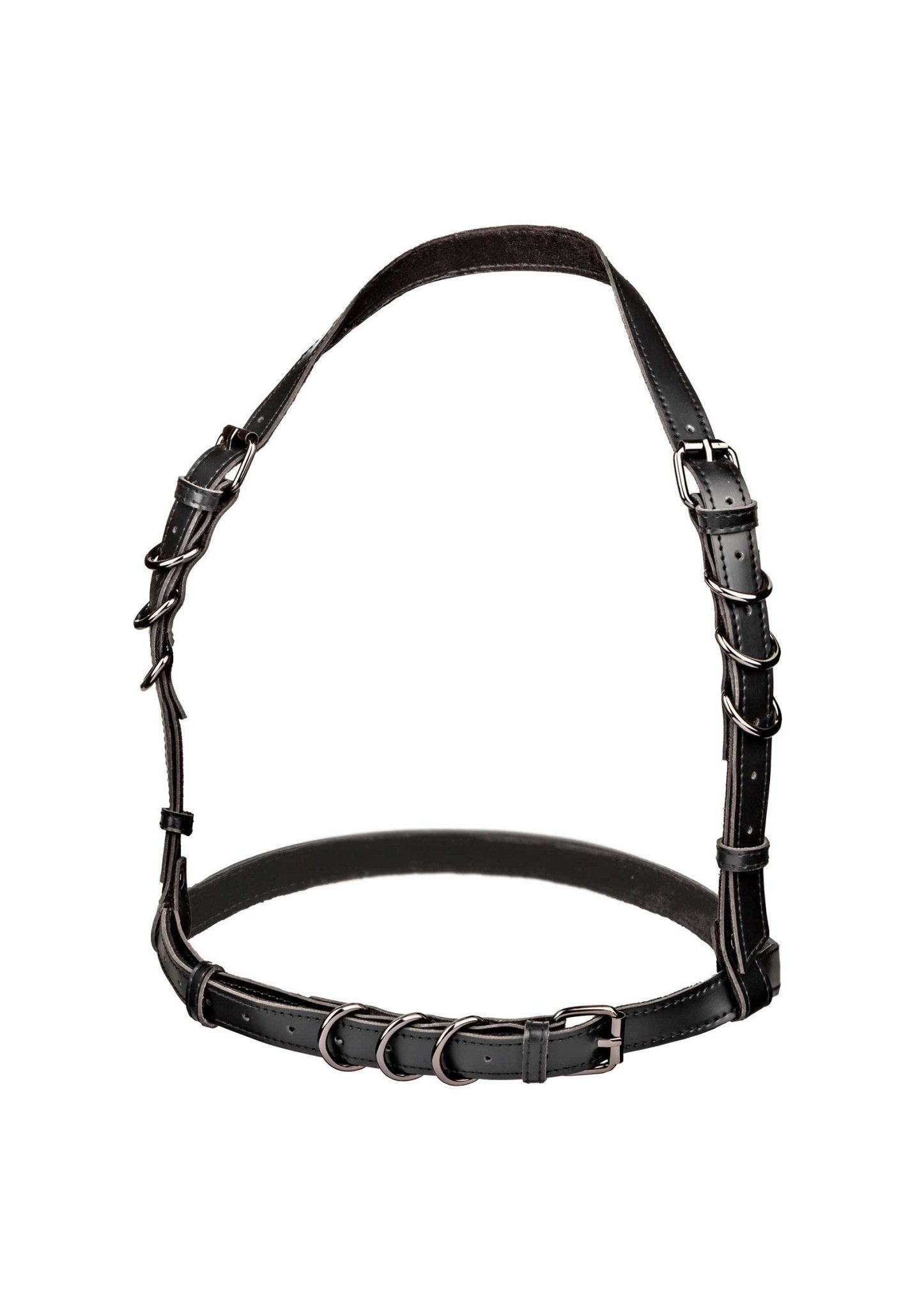 Halter Buckle Harness Plus – Luxe Plus Size BDSM Harnas - Kleding - SM-speeltjes