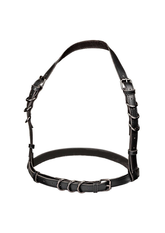 Halter Buckle Harness Plus – Luxe Plus Size BDSM Harnas - Kleding - SM-speeltjes