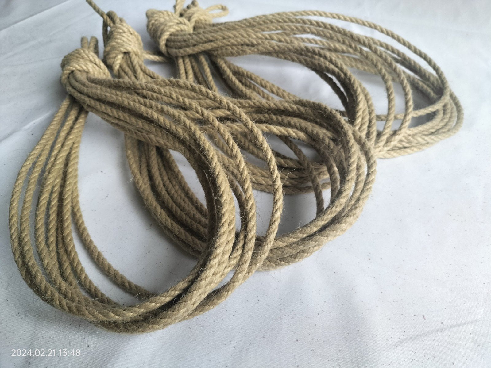 Hempex touw 6 mm - SM - speeltjes