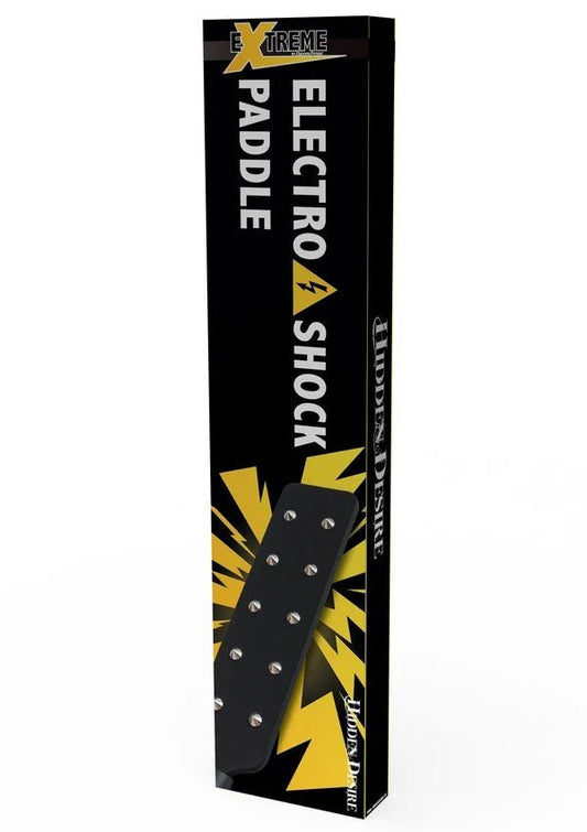 Hidden Desire Extreme Electroshock Paddle – Elektrische BDSM Peddel - Impact Play - SM-speeltjes