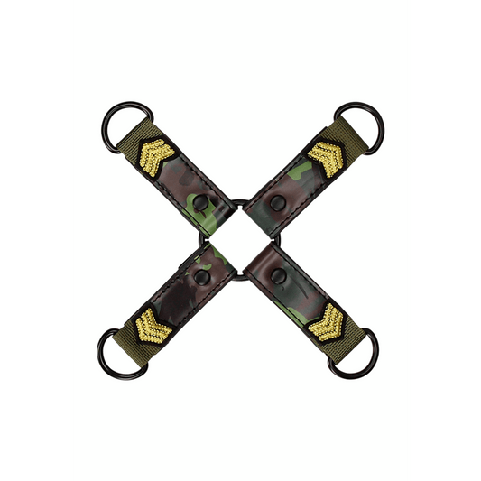 Hogtie camo groen(vegan) - SM - speeltjes