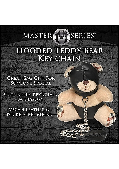 Hooded Teddy Bear Keychain - SM - speeltjes