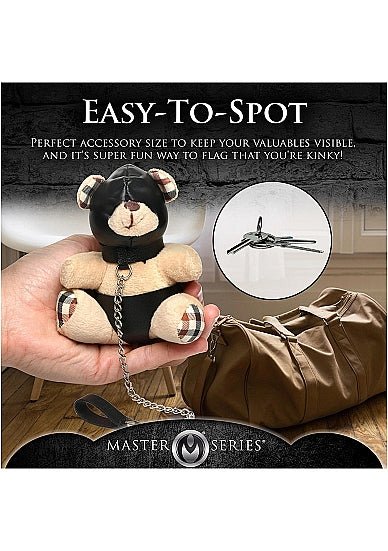 Hooded Teddy Bear Keychain - SM - speeltjes