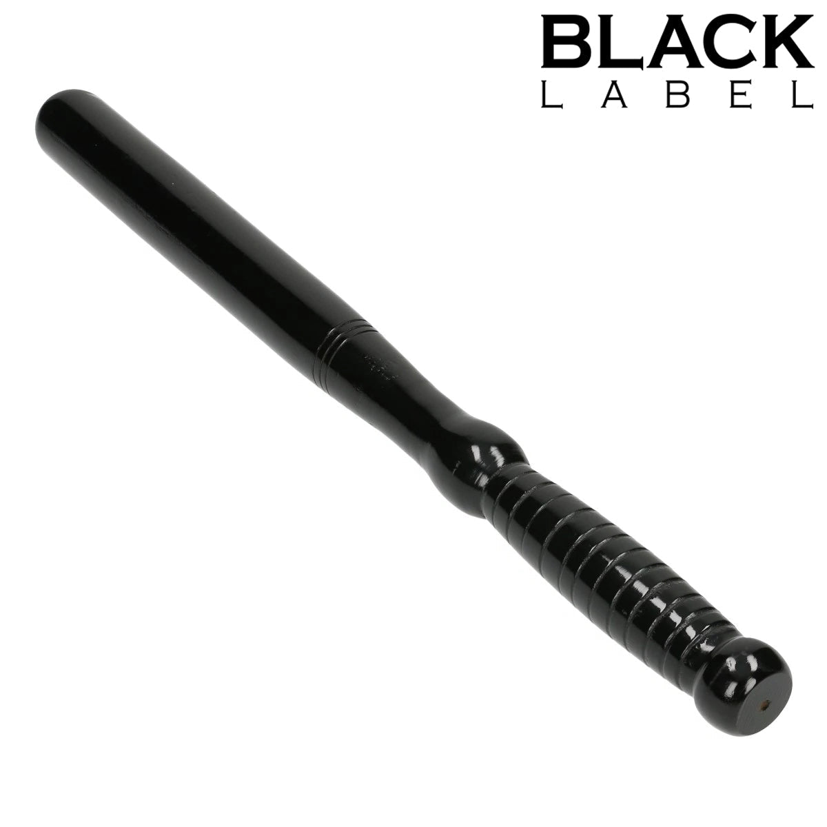 Houten Politiewapenstok Zwart – BDSM Impact Toy 40 cm - Impact Play - SM-speeltjes