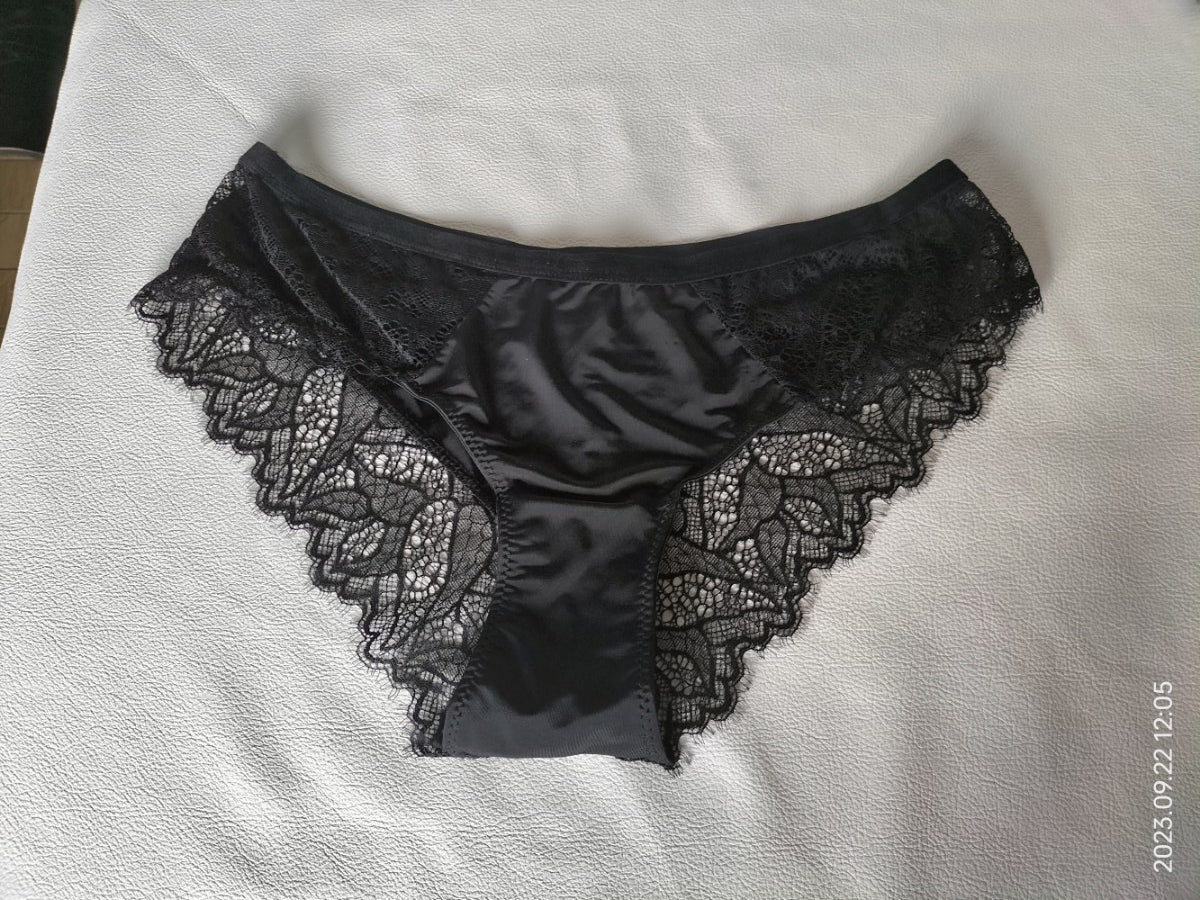 It ain't gonna spank itself slipje zwart met effectprint - SM - speeltjes