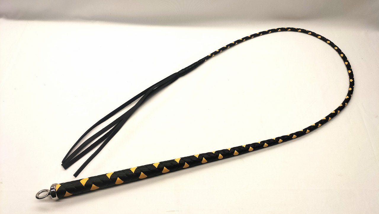 Japanse Bullwhip 150cm - Premium Leren Zweep voor Impact Play - Impact Play - Zwepen - SM - speeltjes