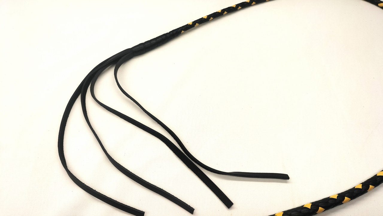 Japanse Bullwhip 150cm - Premium Leren Zweep voor Impact Play - Impact Play - Zwepen - SM - speeltjes