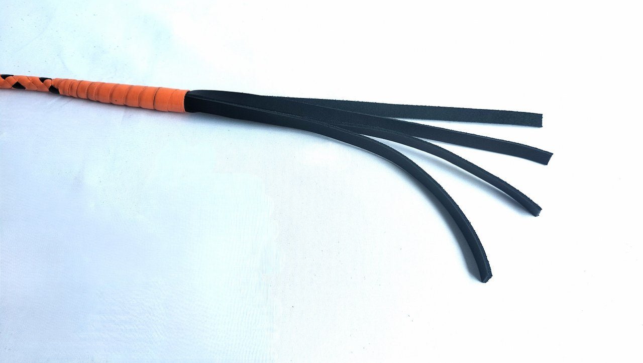 Japanse import Bullwhip 100cm lang (diverse kleurstellingen) - SM - speeltjes