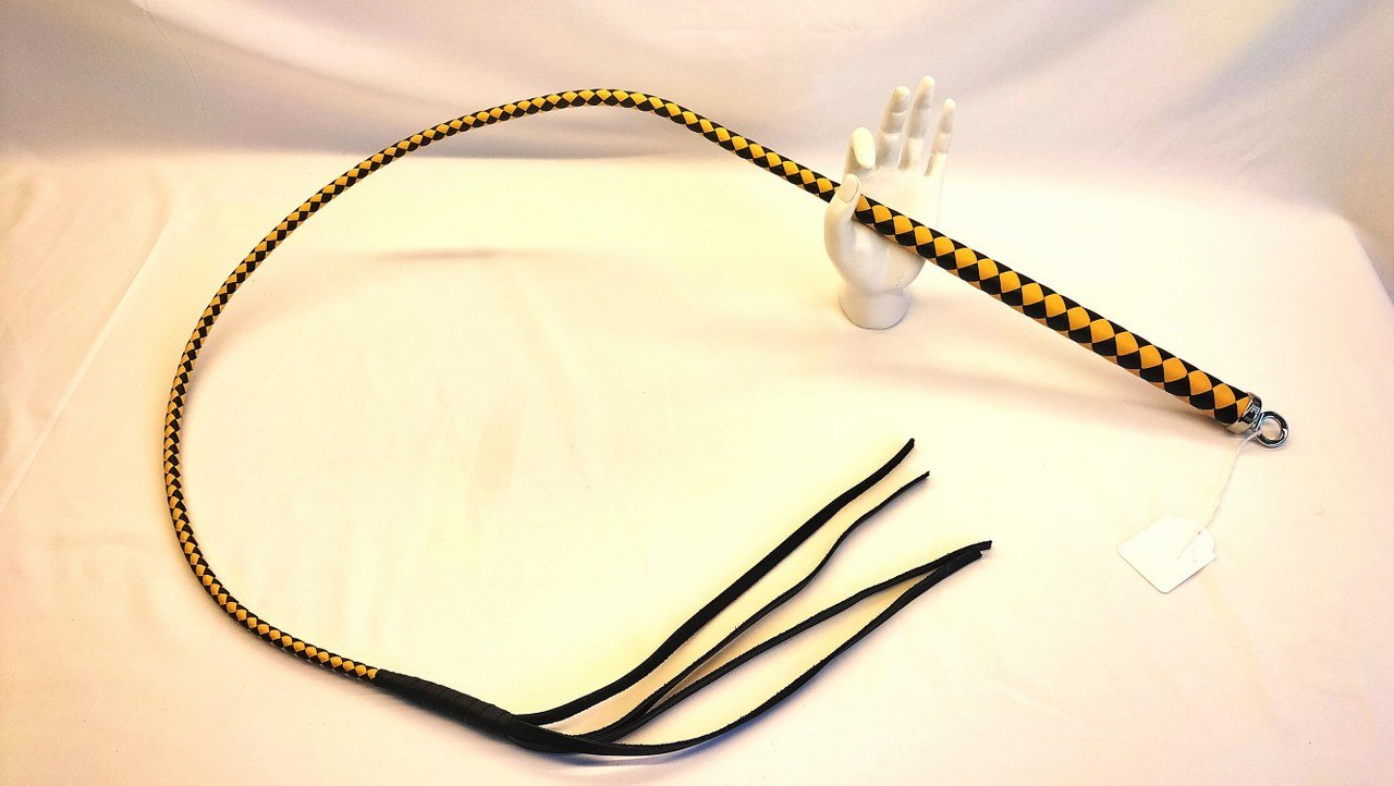 Japanse Premium Bullwhip 150cm - Leren Impact Play Zweep - Impact Play - Zwepen - SM - speeltjes