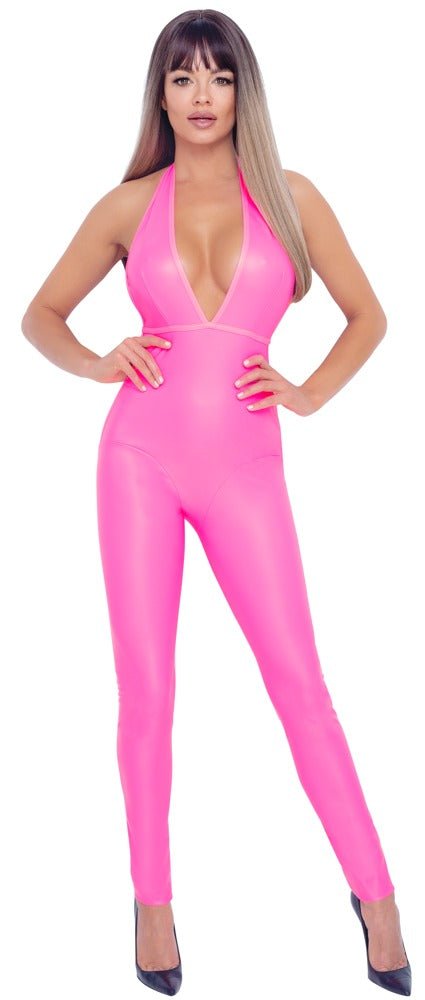 Jumpsuit roze - SM - speeltjes