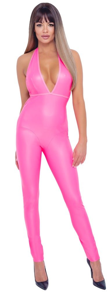 Jumpsuit roze - SM - speeltjes