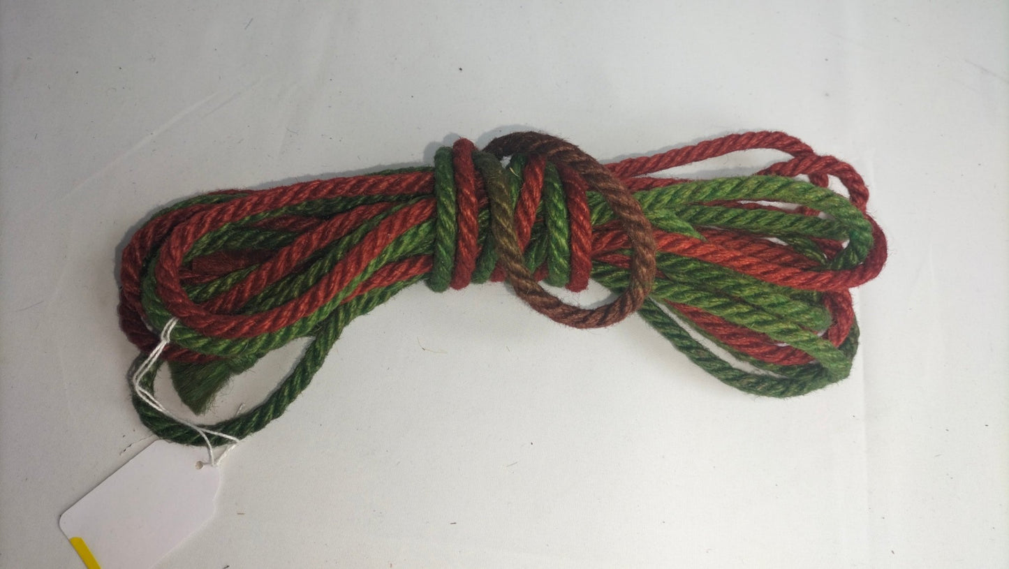 Jute touw 8 meter 6mm diverse kleuren - SM - speeltjes