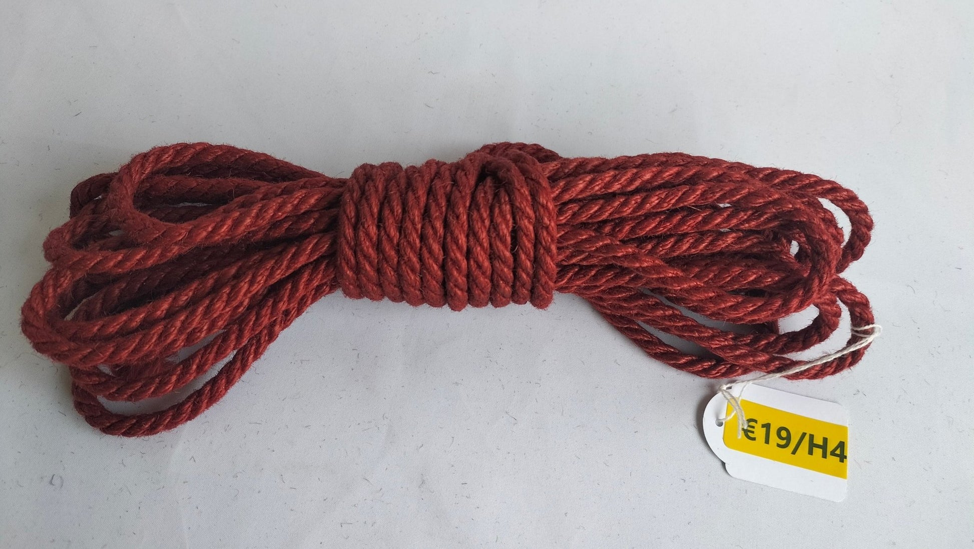 Jute touw 8 meter 6mm diverse kleuren - SM - speeltjes