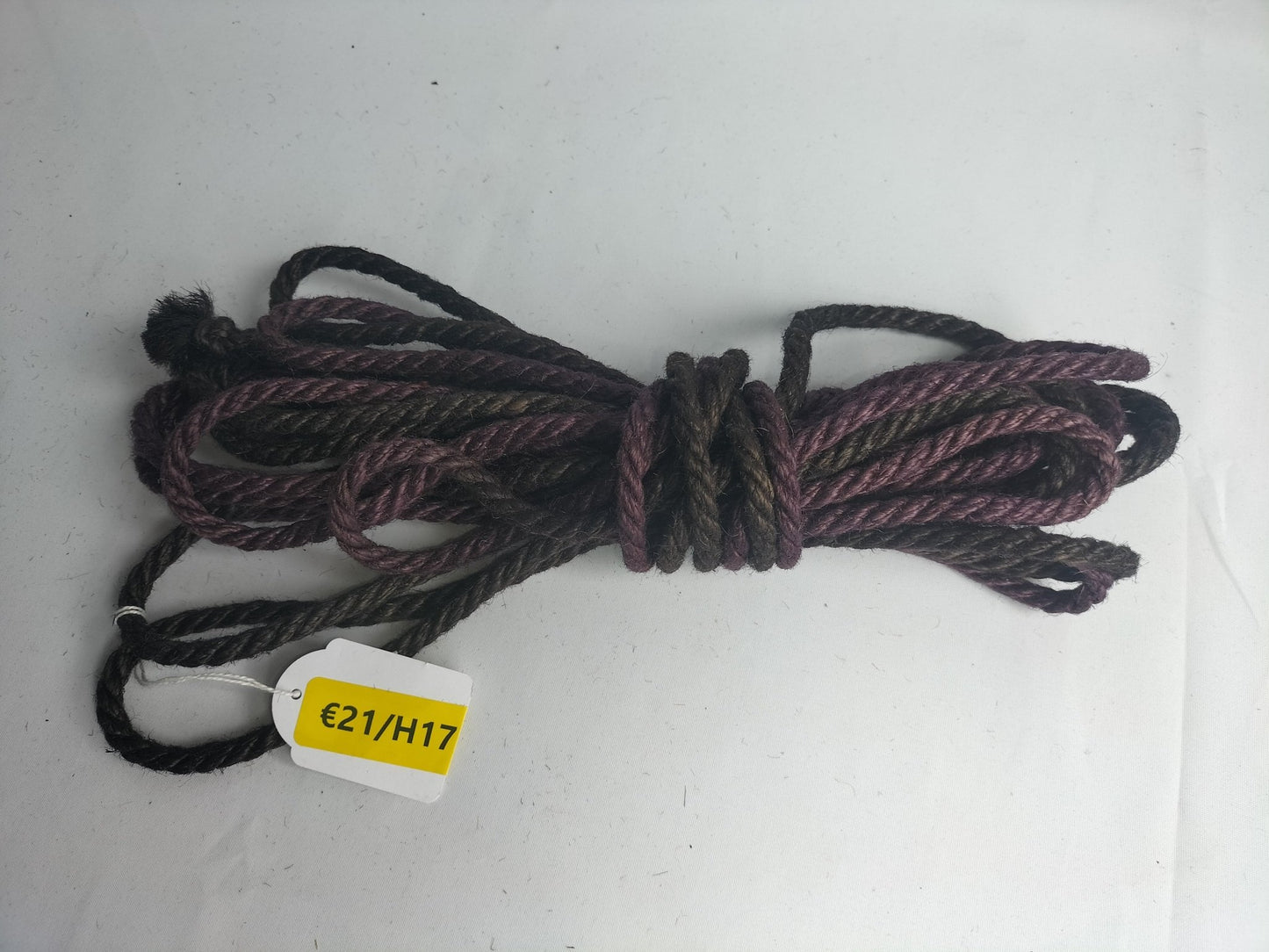 Jute touw 8 meter 6mm diverse kleuren - SM - speeltjes