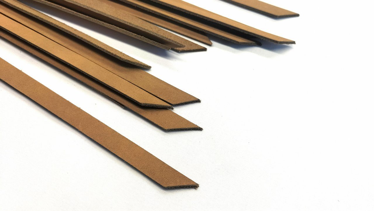 Kalfsleren Flogger 69cm - Impact Play Zweep BDSM Toy 18 Falls - BDSM - SM - speeltjes