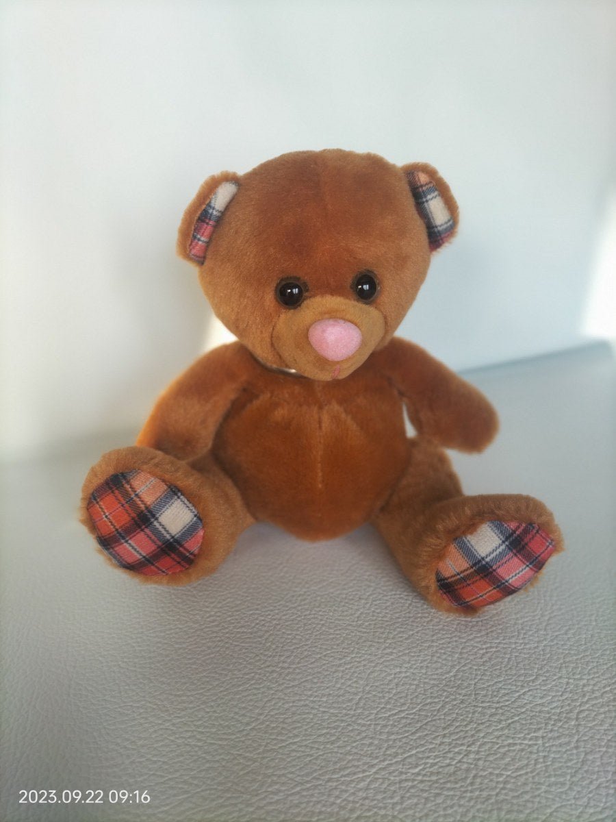 Kinky bear bruin 15 cm hoog - SM - speeltjes