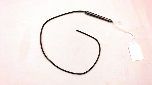 Korte Nylon Zweep Zakformaat - Impact Toy met Metalen Handvat 61cm - Impact Toys - SM - speeltjes