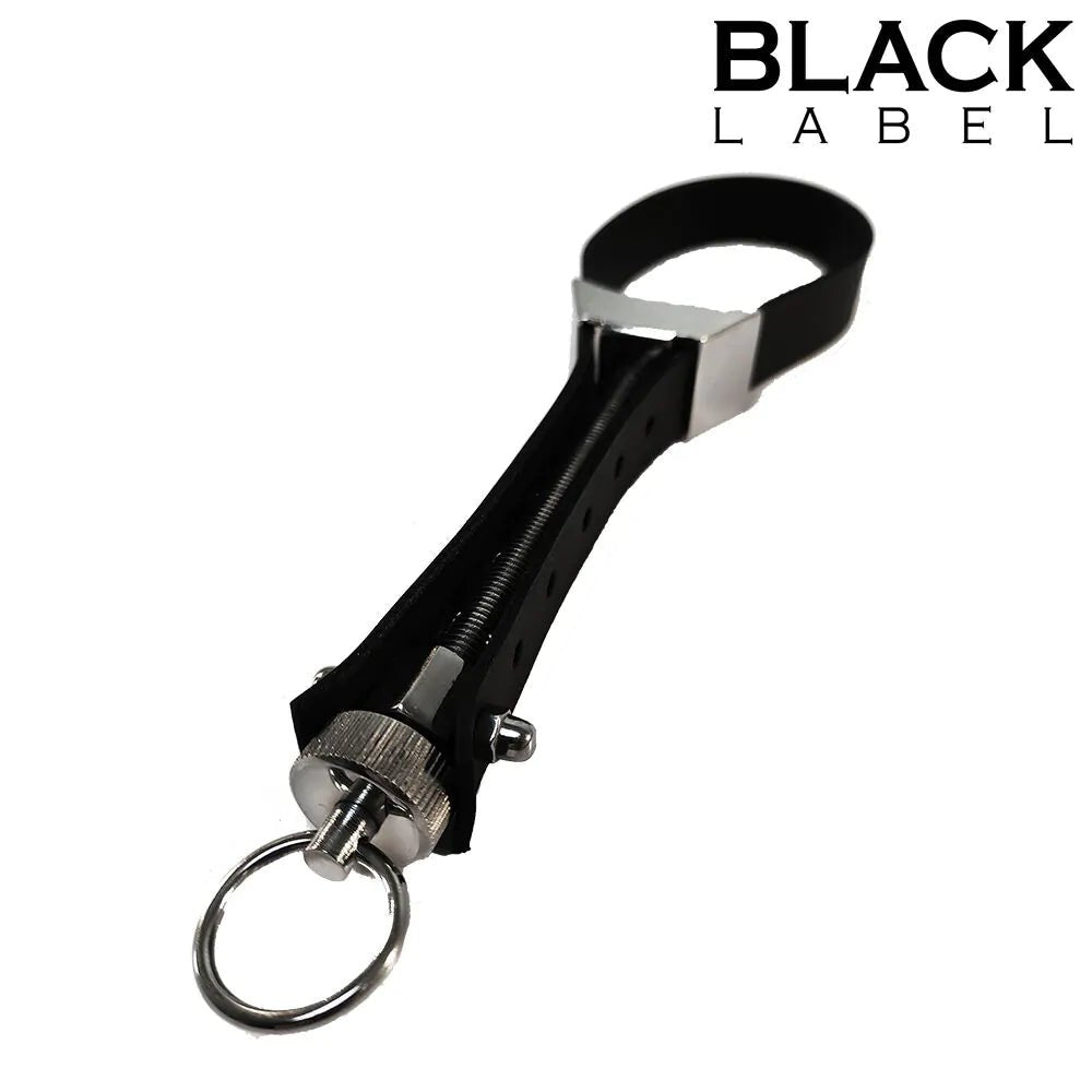 Leather Breast Puller – Leren Borstbandjes Set van 2 - Borstbondage Bandjes - SM-speeltjes