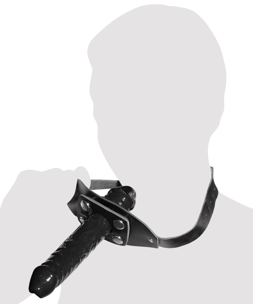 Leather penis gag - SM - speeltjes