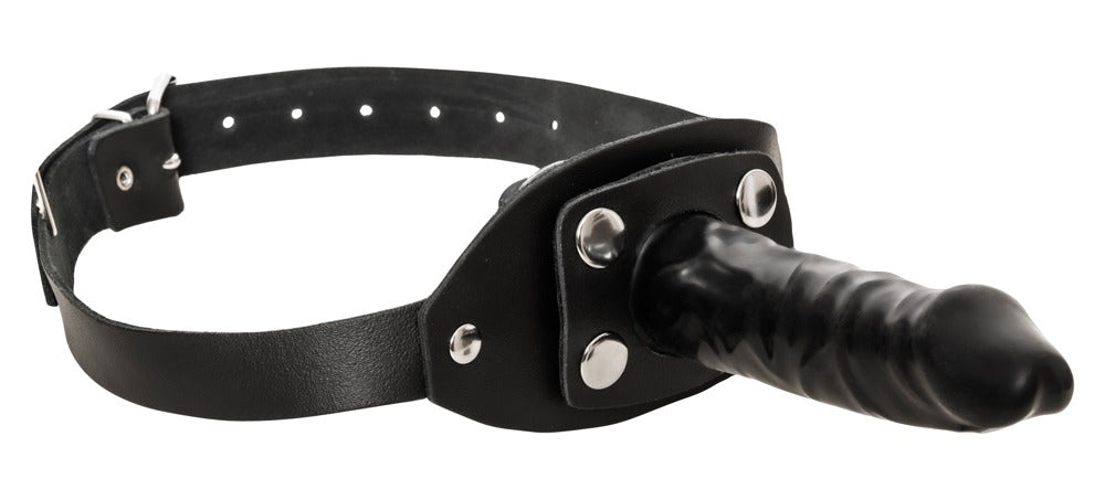 Leather penis gag - SM - speeltjes