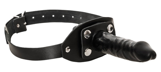 Leather penis gag - SM - speeltjes