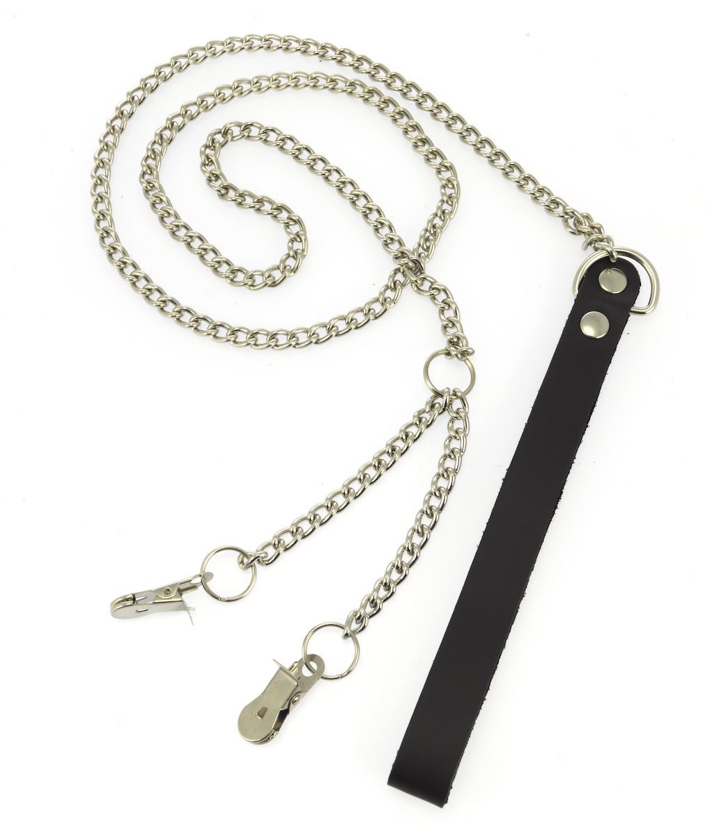 Leiband met klemmen - SM - speeltjes