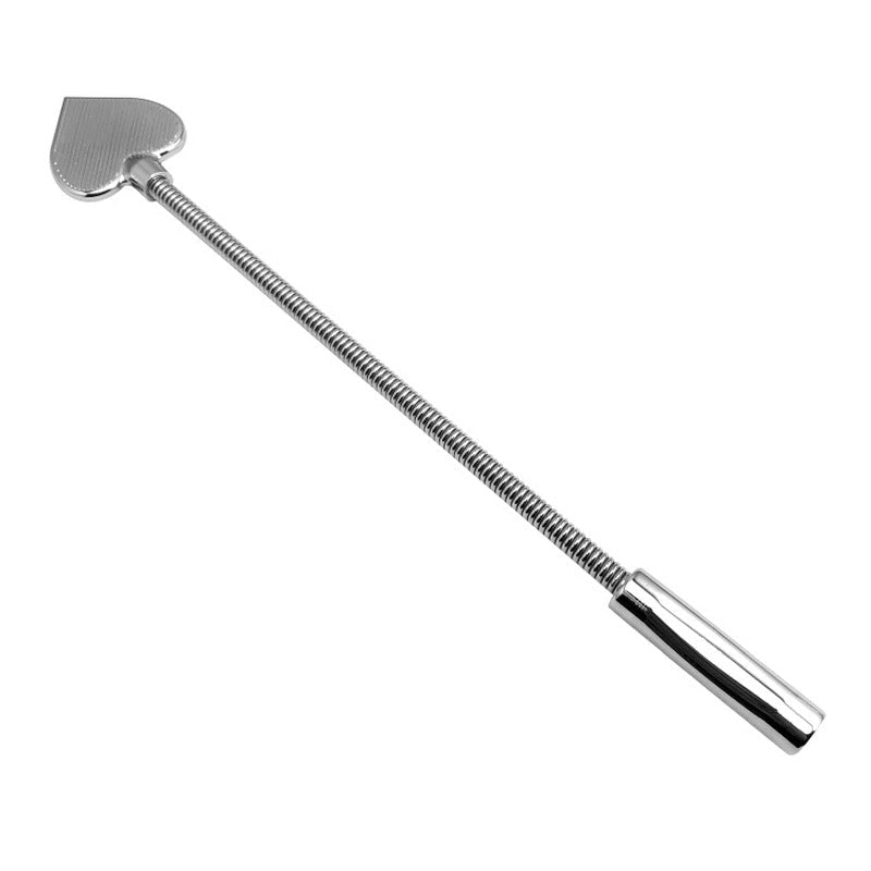 Metalen Paddle met Veer - Impact Toy Hartvormig Slagvlak 32cm - Impact Play - SM - speeltjes