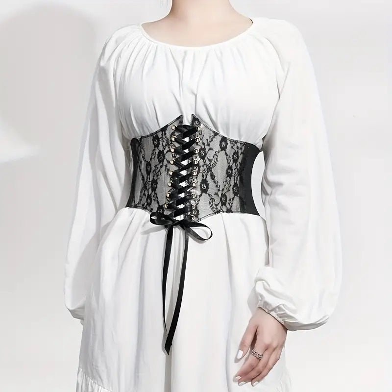 Mini korset rood of zwart - SM - speeltjes